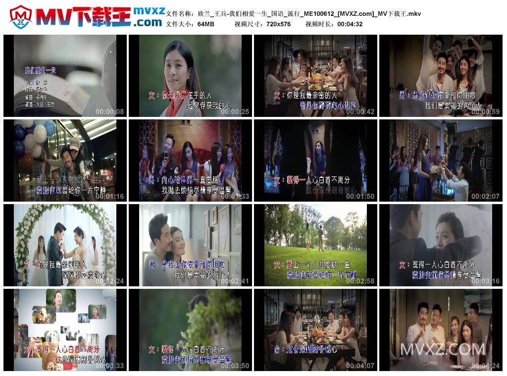 欣兰_王兵-我们相爱一生_国语_流行_ME100612